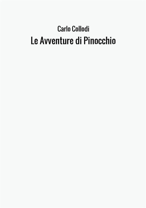 Le Avventure di Pinocchio