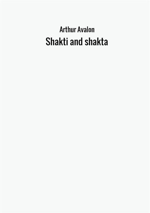 Shakti and shakta