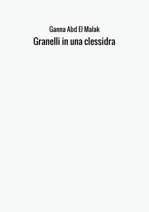 Granelli in una clessidra