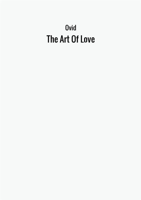 The Art Of Love