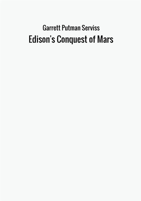 Edison's Conquest of Mars