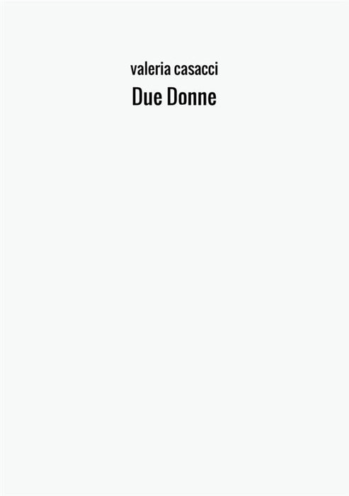 Due Donne