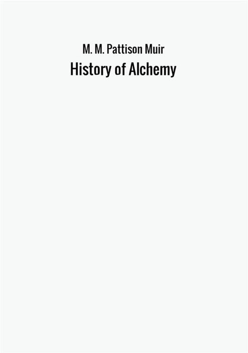 History of Alchemy