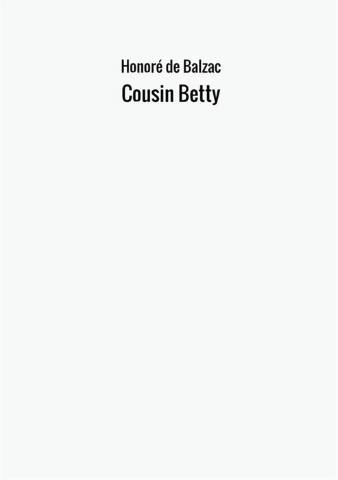 Cousin Betty