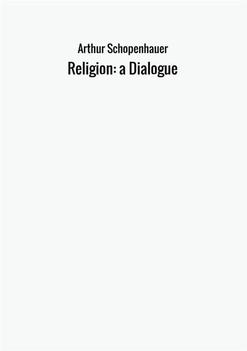 Religion: a Dialogue