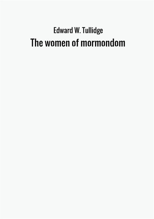 The women of mormondom