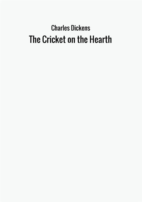 The Cricket on the Hearth