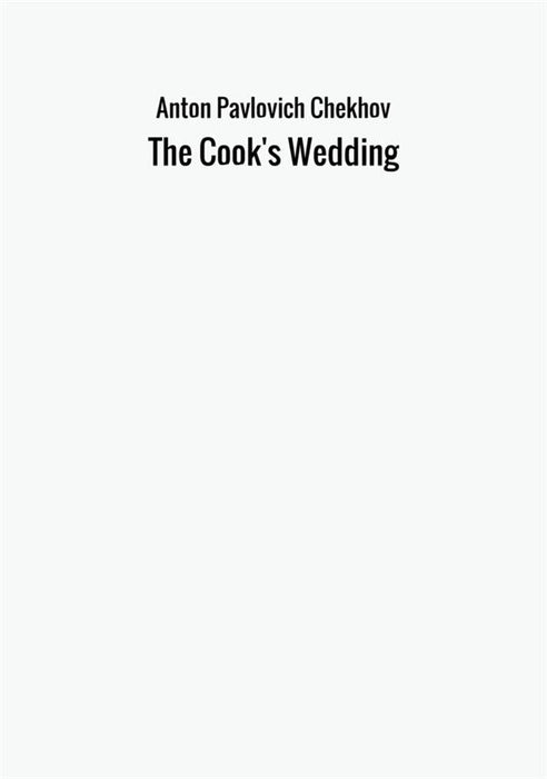 The Cook's Wedding