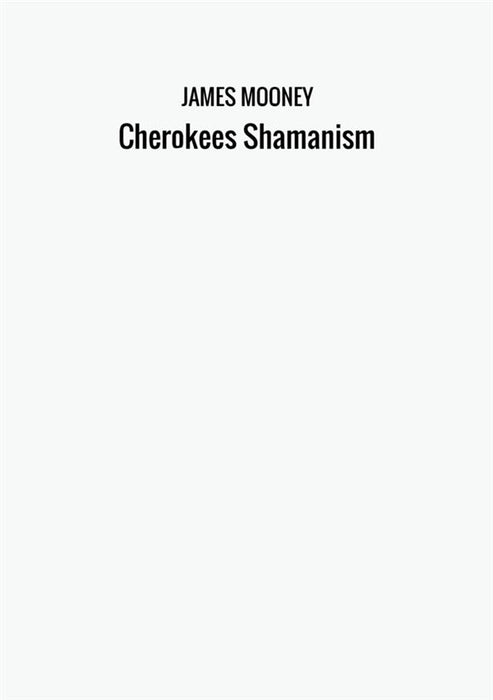 Cherokees Shamanism