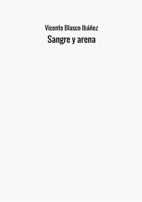 Sangre y arena