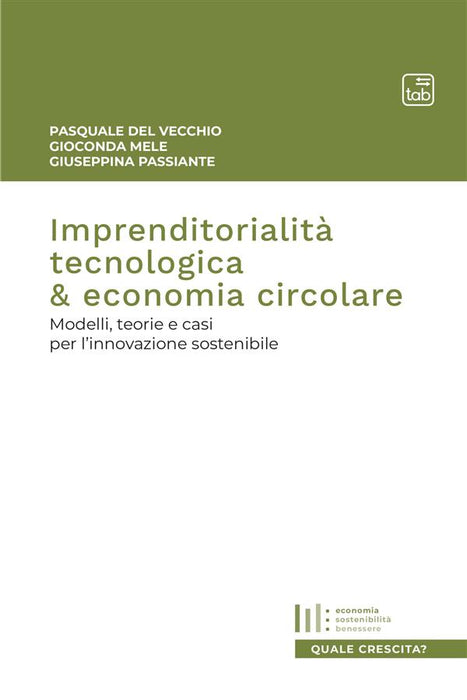 Imprenditorialità tecnologica & economia circolare