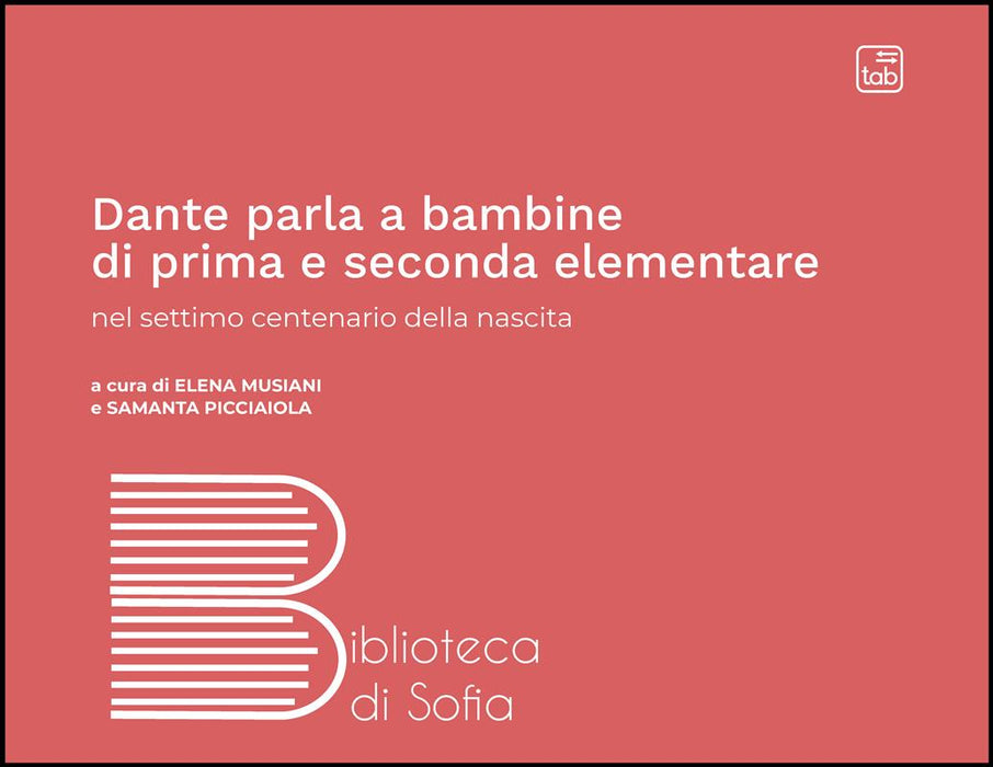 Dante parla a bambine di prima e seconda elementare nel settimo centenario della nascita