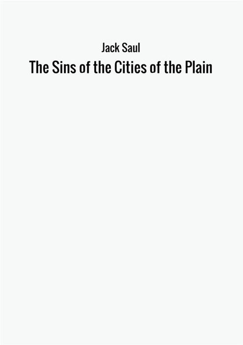 The Sins of the Cities of the Plain