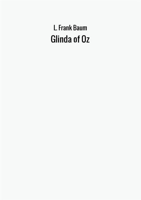 Glinda of Oz