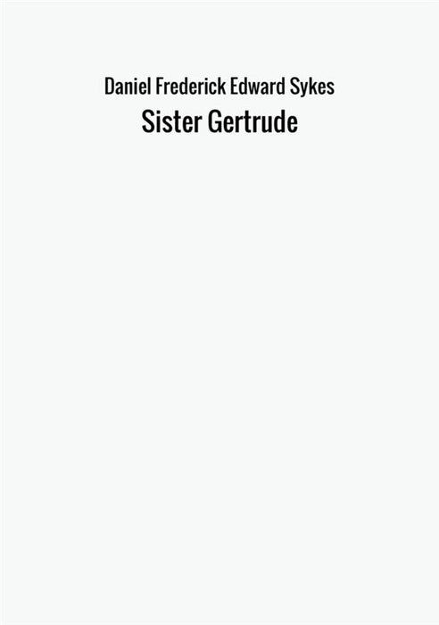 Sister Gertrude