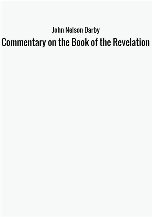 Commentary on the Book of the Revelation