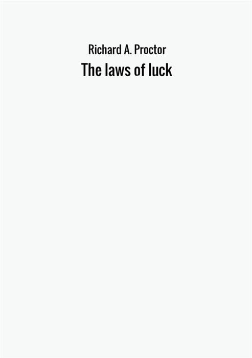 The laws of luck