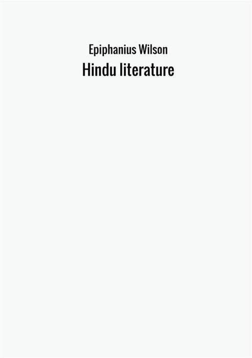 Hindu literature