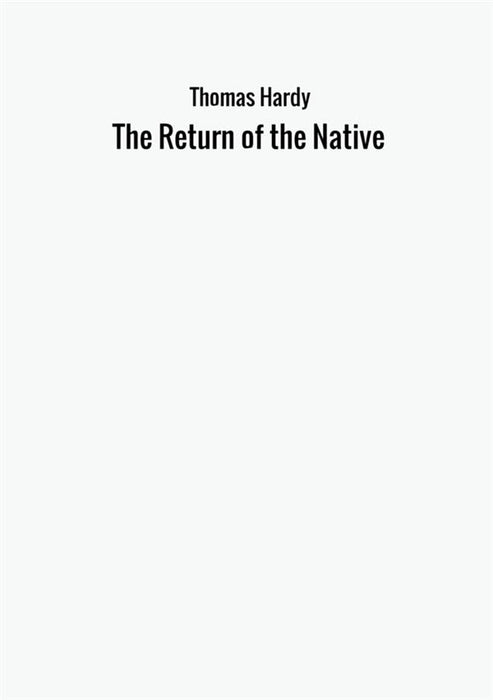 The Return of the Native